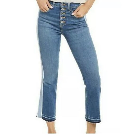 VERONICA Beard Cut 301 Carolina Color Baby Boot High Rise Jeans Size 24 NEW (G - Picture 1 of 10
